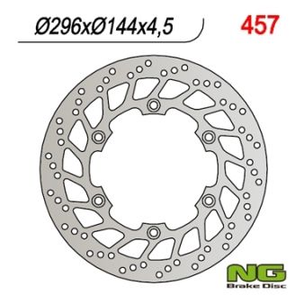 Disque de freins NG 296/144/4.5mm 6 trou Disque de freins NG 296/144/4.5mm 6 trou