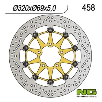 Disque de freins NG 320/69/5mm 5 trou