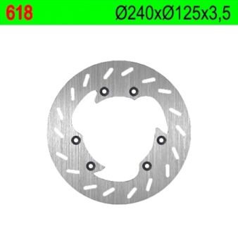 Bremsscheibe NG 240/125/3.5mm 6 Loch Bremsscheibe NG 240/125/3.5mm 6 Loch
