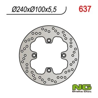 Bremsscheibe NG 240/100/5.5mm 4 Loch Bremsscheibe NG 240/100/5.5mm 4 Loch