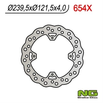 Disque de freins NG 240/121.5/4mm 4 trou