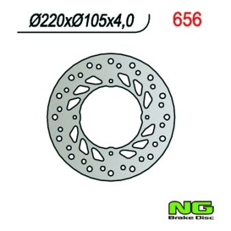 Disque de freins NG 220/105/4mm 4 trou Disque de freins NG 220/105/4mm 4 trou