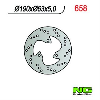 Disque de freins NG 190/63/5mm 3 trou Disque de freins NG 190/63/5mm 3 trou