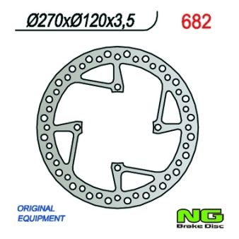 Disque de freins NG 270/120/3.5mm 4 trou Disque de freins NG 270/120/3.5mm 4 trou