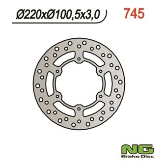 Bremsscheibe NG 220/100/3mm 6 Loch