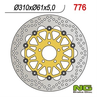 Disque de freins NG 310/61/5mm 5 trou Disque de freins NG 310/61/5mm 5 trou