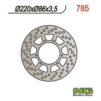 Disque de frein NG 220/86/3.5mm 6 trou