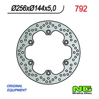 Disque de freins NG 256/144/5mm 6 trou