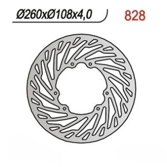 Disque de freins NG 260/108/4mm 6 trou Disque de freins NG 260/108/4mm 6 trou