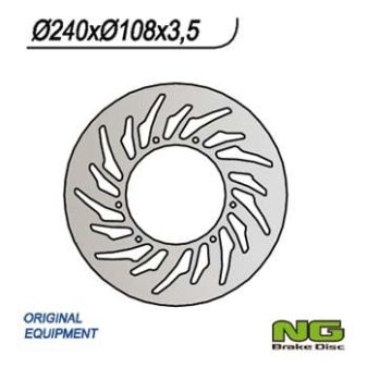 Disque de freins NG 240/108/3.5mm 6 trou Disque de freins NG 240/108/3.5mm 6 trou