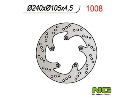 Disque de freins NG 240/105/4.5mm 5 trou Disque de freins NG 240/105/4.5mm 5 trou