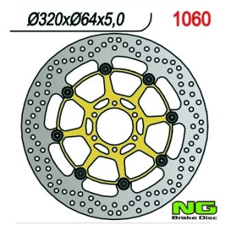 Disque de freins NG 320/64/5mm 6 trou Disque de freins NG 320/64/5mm 6 trou