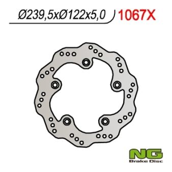 Bremsscheibe NG 240/124/5mm 5 Loch Bremsscheibe NG 240/124/5mm 5 Loch