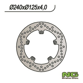 Disque de freins NG 240/125/4mm 5 trou
