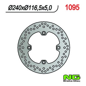 Disque de freins NG 240/116/5mm 4 trou