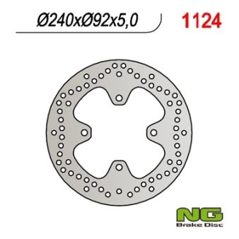 Disque de freins NG 240/92/5mm 4 trou