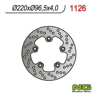 Disque de freins NG 220/96.5/4mm 5 trou Disque de freins NG 220/96.5/4mm 5 trou