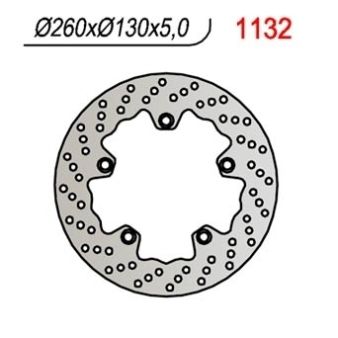 Disque de frein NG 260/130/5mm 5 trou Disque de frein NG 260/130/5mm 5 trou
