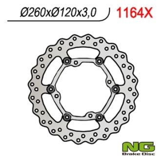 Bremsscheibe NG 260/120/3.5mm 4 Loch Bremsscheibe NG 260/120/3.5mm 4 Loch