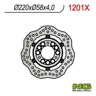 Disque de freins NG 220/58/4mm 3 Loch Disque de freins NG 220/58/4mm 3 Loch
