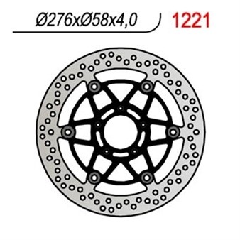 Disque de freins NG 276/58/4mm 5 trou