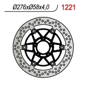 Disque de freins NG 276/58/4mm 5 trou Disque de freins NG 276/58/4mm 5 trou
