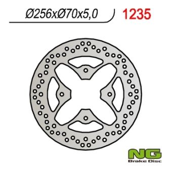 Disque de freins NG 256/70/5mm 4 trou Disque de freins NG 256/70/5mm 4 trou