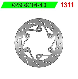 Disque de freins NG 230/104/4mm 6 Loch