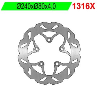 Disque de freins NG 240/80/4mm 5 Loch Disque de freins NG 240/80/4mm 5 Loch