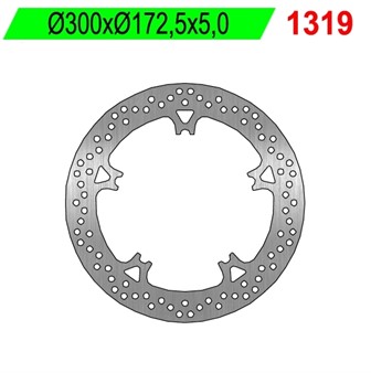 Bremsscheibe NG 300/172.5/5mm 5 Loch