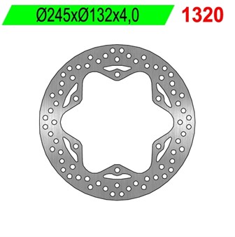 Disque de freins NG 245/132/4mm 6 Loch