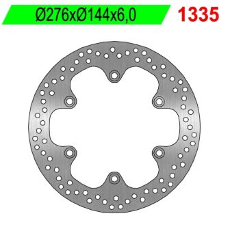 Disque de freins NG 276/144/6mm 6 Loch Disque de freins NG 276/144/6mm 6 Loch
