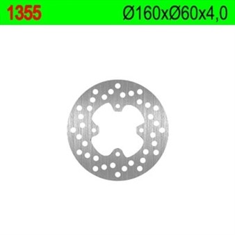 Disque de freins NG 160/60/4mm 4 Loch Disque de freins NG 160/60/4mm 4 Loch