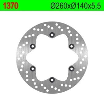 Bremsscheibe NG 260/140/5.5mm 6 Loch Bremsscheibe NG 260/140/5.5mm 6 Loch