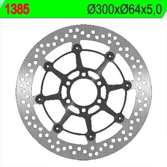 Disque de freins NG 300/64/5mm 6 trou