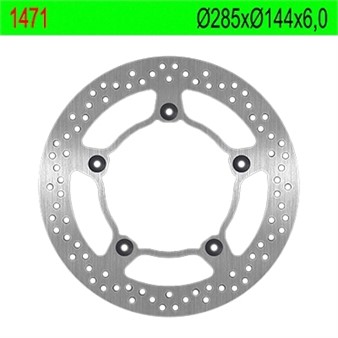 Disque de frein NG 285/144/6mm 5 trous