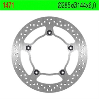 Disque de frein NG 285/144/6mm 5 trous