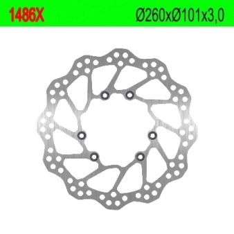 Disque de freins NG 260/101/3mm 6 trous Disque de freins NG 260/101/3mm 6 trous