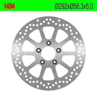 Disque de freins NG 292/56,3/5mm 5 trou