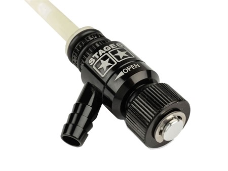 Benzinhahn Stage6 15 mm Universal schwarz