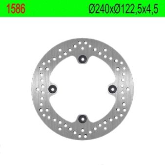 Disque de freins NG 240/122.5/4.5mm 4 trous