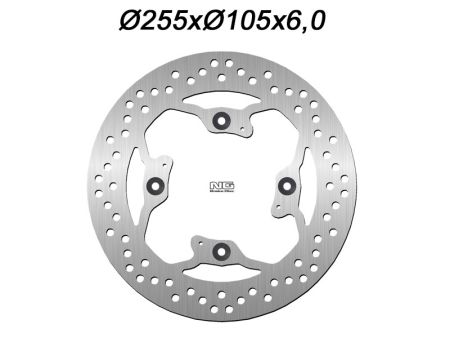 Disque de freins NG 255/105/6mm 4 trous Disque de freins NG 255/105/6mm 4 trous