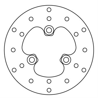 Disque de frein Lucas MST261, PEUGEOT Speedfight 2 ( 180/58/3mm )