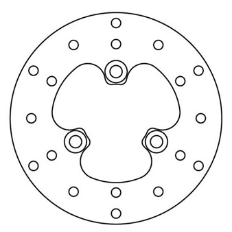 Disque de frein Lucas MST261, PEUGEOT Speedfight 2 ( 180/58/3mm )