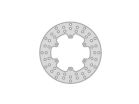 Disque de frein Lucas MST396 220/105.3/4mm (6 Loch)