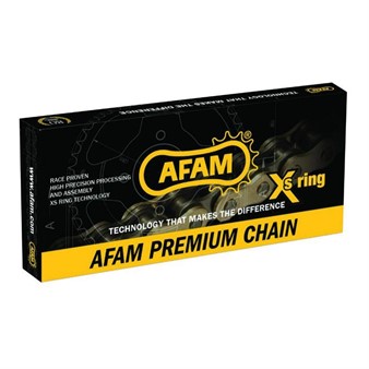 Kette AFAM  520R3-G 118L, verstärkt, ohne O-Ring, gold