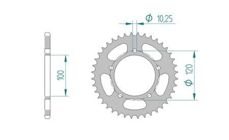 Couronne 520 47D Couronne 520 47D