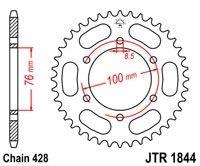 Couronne Yamaha, YZR-R 125cc 4-t, 428/48D Couronne Yamaha, YZR-R 125cc 4-t, 428/48D