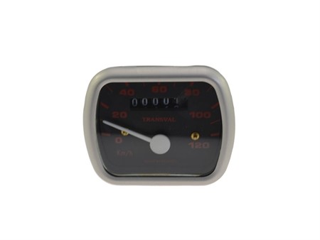 Set compteur 120km/h, Peugeot 103 MVL-Vogue rectangulaire