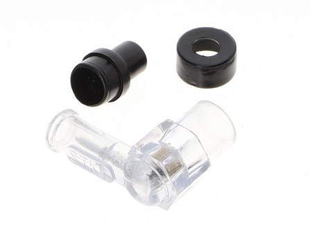 Kerzenstecker transparent